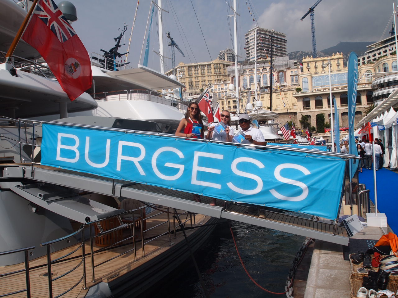 burgess monaco yacht show